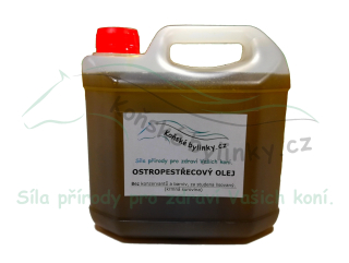 Ostropestřecový olej, 5 l, PC 695 Kč