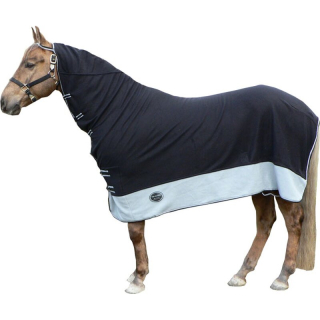 Klasická fleecová deka pro koně s krkem