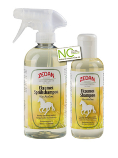 Šampon pro koně s letní vyrážkou, 250 ml Zedan, 